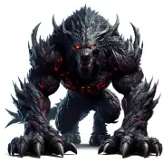 Dark Fenrir Ancient Norse Wolf 3" DnD Myth Legend Mythology Gaming Hobby Decal