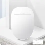 Smart Electric Bidet Toilet Seat Cover Bathroom Auto Washlet Warm Water Wash,Smart Bidet Seat,Remote Control,Universal Fit Design,Soft-Close Design,Antibacterial Material
