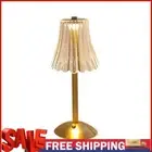 Crystal Table Lamp Rechargeable 3 Color Modes Dimmable Crystal LED Touch Lamp