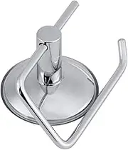 Stainless Steel Bathroom Toilet Suction Cup Paper Roll Holder WallMounted Rack for All Bathroom Styles