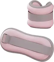 Generic 2PCs Ankle Weights Adjustable Wrist Weights for Men And Children, Leg Weight Straps for Training Fitness Pilates