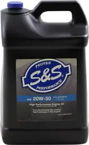 S&S 20W-50 High Performance Full-Synthetic 4-Stroke Engine Oil 2.5-Gal (153749)