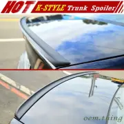 Painted Fit FOR VOLVO S80 2nd Sedan K Type Rear Trunk Boot Lip Spoiler 2007-2012