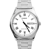 在飛比找樂天市場購物網優惠-CASIO手錶 羅馬數字白面鋼錶【NECE20】