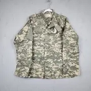 US Army Combat Coat Medium Regular Digital Camo Camouflage Military Gorpcore Zip