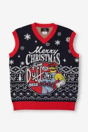 Typo - The Simpsons Christmas Vest - Lcn sim simpsons