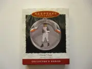 1996 Hallmark Keepsake Ornament #3 BASEBALL HEROS SATCHEL PAIGE