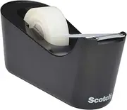 Scotch Tape Dispenser C18, Black + Scotch Magic Invisible Tape, 19 mm x 33 m, 1 Roll/Pack