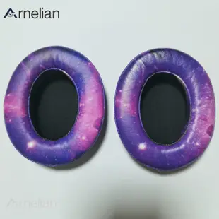 Arnelian 2 件替換耳墊印刷海綿套墊兼容 Monster Beats Studio 2 耳機