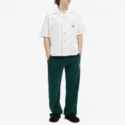 Casablanca Monogram Towelling Short Sleeve Shirt