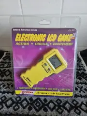Systema Handheld Retro LCD Screen Video Game Boat Racing NEW SEALED OLD STOCK