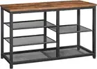 Shoe Bench, 5-Tier Shoe Rack Bench, Entryway Bench with Shoe Storage, Shoe Stora