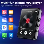 MP3 Bluetooth HiFi Lossless Music Player Touch FM Radio Recorder Support 128GB