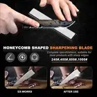 4Pcs Sharpening Stones Kit Diamond Knife Sharpening Stones Set Wear Cazhy