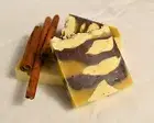 Handmade Organic ingredients Natural Vegan Cinnamon Cocoa Soap SLS Free