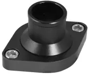 Proflow Water Neck Billet Aluminium Black Anodised Straight Up SB & BB For Chev