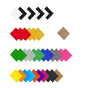 HTV Heat Transfer Vinyl Bundle 36Pc 12 X 10In HTV Vinyl Sheets,Iron on9457