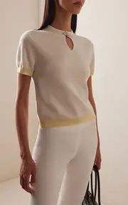 [Barrie] Crystal Cashmere Top