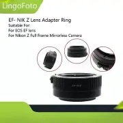Lens Adapter for EF Mount Lens to for Nikon Z Mount Full Frame Mirrorless Camera