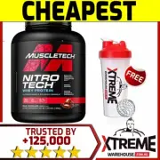 MUSCLETECH NITROTECH 4LB // NITRO TECH PRO MUSCLE WHEY PROTEIN ISOLATE@