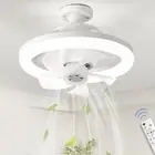 Ceiling Fan Lights 3 Adjustable Lights Fan Lamp for Dining Room Bedroom Study