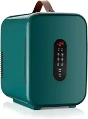 12 L Portable Compact Fridge Mini Beauty Fridge Thermoelectric Cooler and Warmer for Skincare, Beverage, Food, Cosmetics