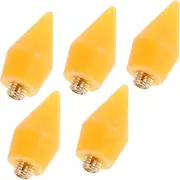 NOLITOY 5pcs Tool Nose Wax Rhinestone Picker Pen Nail Art Decoration Tools Wax Head Applicator
