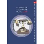ADDRESS & TELEPHONE BOOK WITH TABS: PERSONALIZED ADDRESS BOOK