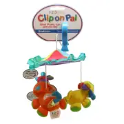 123 Grow Baby Newborn 0m+ Clip On Pals Animals Toys f/ Pram/Strollers/Car Jungle