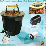Hydroponics Professional 16L/305mm Pot DWC Grow System Deep Water Culture Pump