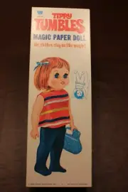PAPER DOLLS - cut - Vintage TIPPY TUMBLES - 1969 Remco - Whitman