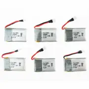 3.7V 500mAh 20C LiPO battery walkera plug 6pcs for X5 X5A X5C X5SC H5C RC model