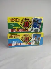 1989 and 1990 Bowman Baseball Complete Sets Sealed