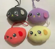 Mameshiba Trivia Knowledge Beans Dentsu Inc Mini Strap Plush *SELECT A COLOUR*