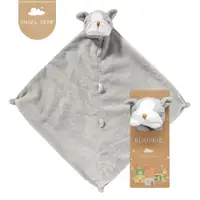 在飛比找PChome24h購物優惠-美國 Angel Dear 動物嬰兒安撫巾單入禮盒 (灰色鬥