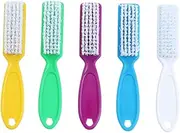 ERINGOGO Nail Brush Set (10pcs) Fingernail Cleaning Brush Long Handle for after Filing/sanding before Buffing Easy to Use Random