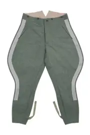 WW2 German Elite General Fieldgrey Wool Breeches