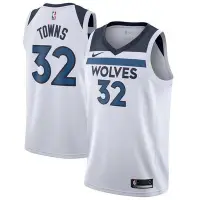 在飛比找Yahoo!奇摩拍賣優惠-NBA2018全明星賽球衣 明尼蘇達灰狼隊 towns唐斯 