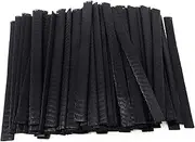 Honbay 100PCS Makeup Brush Protector Reusable Expandable Mesh Cover for Make up Brush, Paint Brush, Handbag Tassels, Bud of Rose, etc (Black)