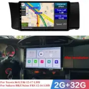 For 12-16 Subaru BRZ Scion FRS Toyota 86 Stereo Radio Android 10.1 Head Unit9"