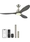 VONLUCE Ceiling Fans with Lights, 52 inch Smart Ceiling Fan with Remote