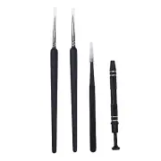 4Pcs Shaft Switch Lube Brush Clamp Tweezers Tool for Cherry Kailh MX Keyboard