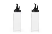2x Oxo Chefs Squeeze Bottle Ketchup/Syrup Dispenser Salad Dresser Container Sml