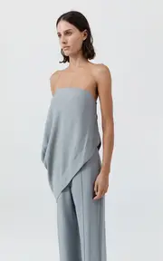 [St. Agni] Draped Top
