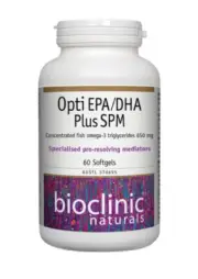 Bioclinic Naturals Opti EPA/DHA Plus SPM 60 Caps RRP $59.95
