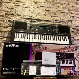 贈踏板or琴袋 YAMAHA PSR E373 61鍵 最新版 手提式 電子琴 電子伴奏琴 電鋼琴 (10折)