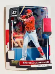 2022 PANINI-DONRUSS OPTIC #195 NICHOLAS CASTELLANOS NM BASEBALL CARD