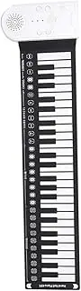 Totority Electronic Hand Roll Piano 49-key Roll-up Keyboard Piano Portable Music Keyboard Built-in Speaker for Boys and Girls Adults