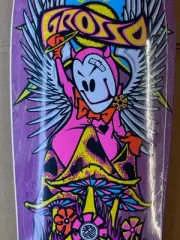 GROSSO Jeff LUCERO deck *Purple Stain* Label Emergency Anti Hero Thrasher