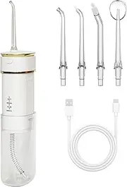 WAAYAA Water Flosser Oral Irrigator,Portable and Rechargeable,with an IPX7 Waterproof Performance,3 Models,Suitable for Family Use and Traveling.